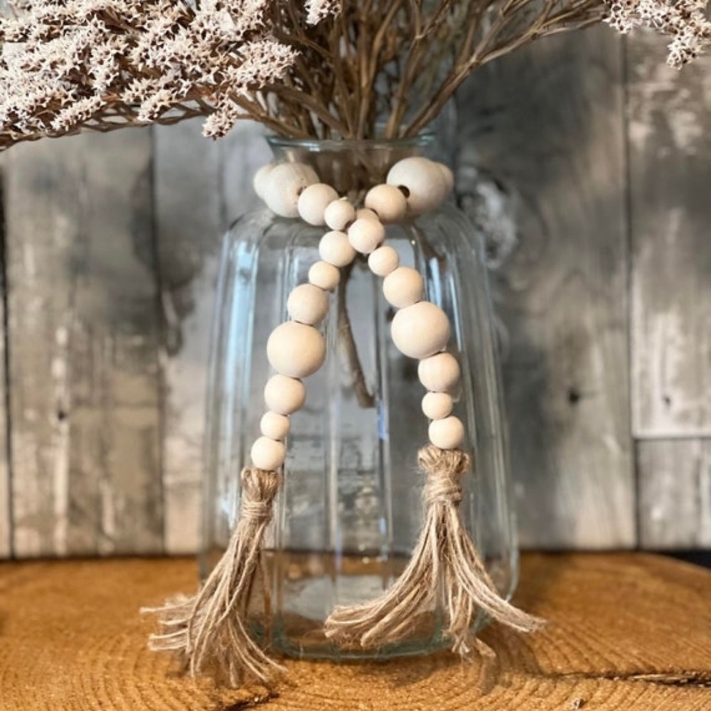 Wood Bead Garland